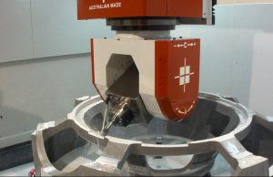 Machining of MRI-scanner frames